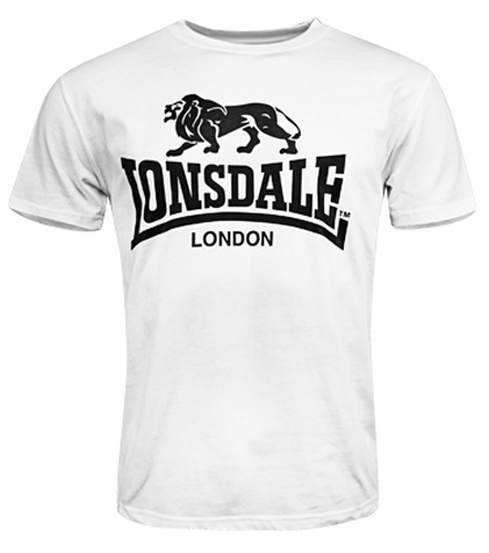 CAMISETA LONSDALE LOGO BLANCA